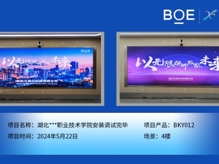 通遼湖北***職業(yè)技術學院安裝調試完畢