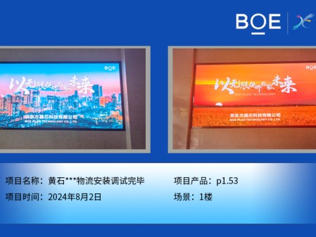紅河黃石***物流安裝調(diào)試完畢