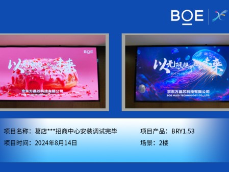 紅河葛店***招商中心安裝調(diào)試完畢