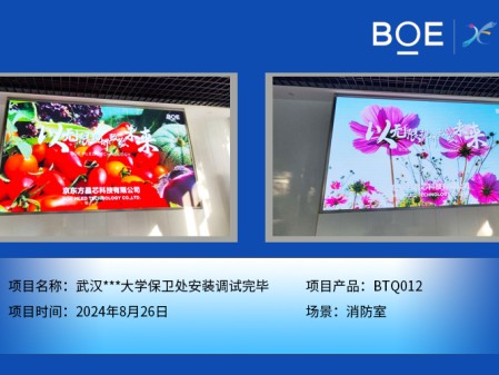 紅河武漢***大學(xué)保衛(wèi)處安裝調(diào)試完畢