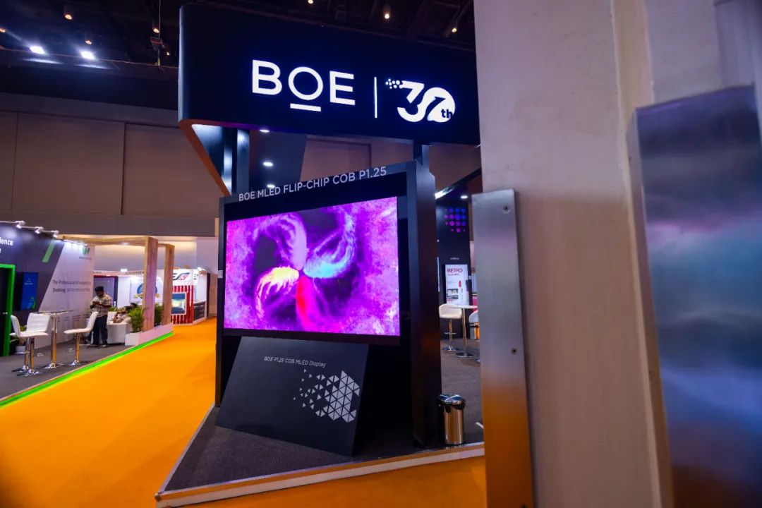 紅河BOE MLED COB卓越畫質(zhì)亮相國際舞臺