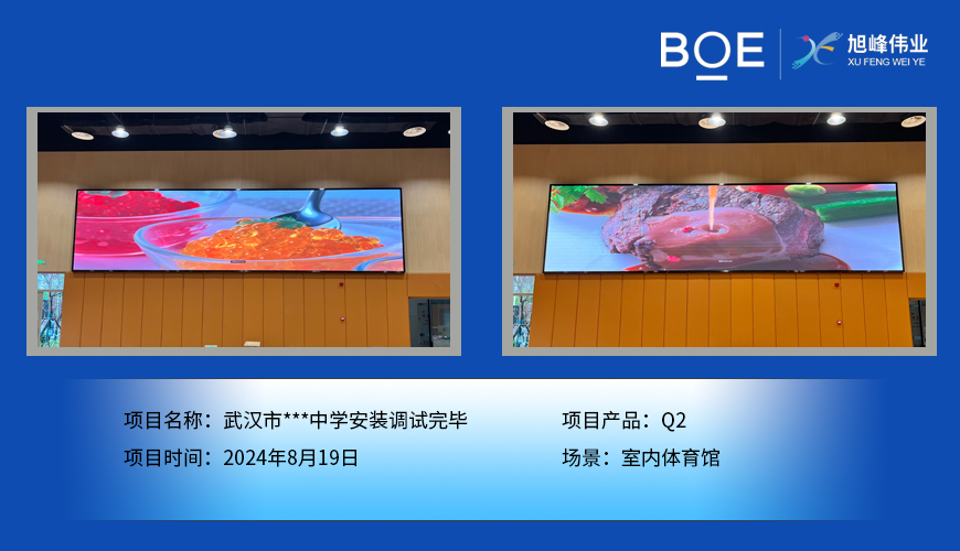 可克達拉武漢市***中學(xué)安裝調(diào)試完畢